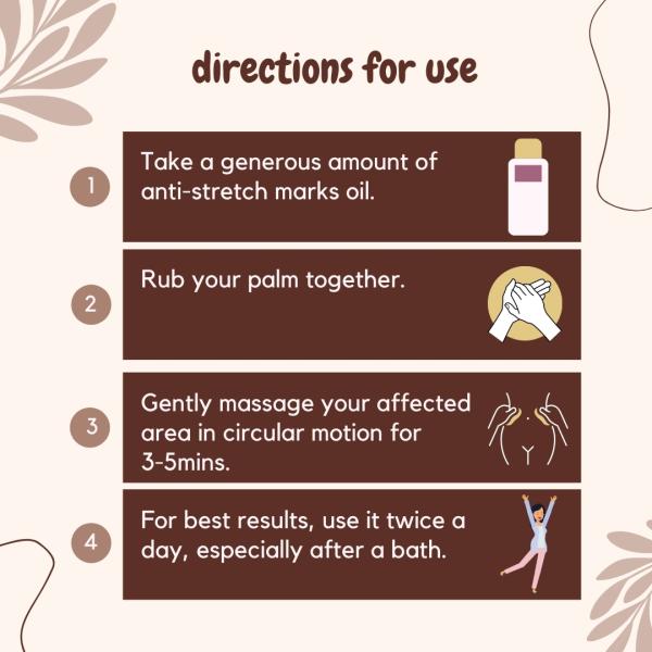 Essentia Extracts Pure Cold Pressed Anti Stretch Marks Oil (Pack of 2 x 100 ml) 1's - Creams/Oils/Lotions