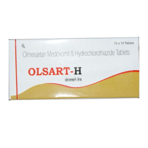 OLSART H 40mg Tablet 10's - Hypertension-Ang