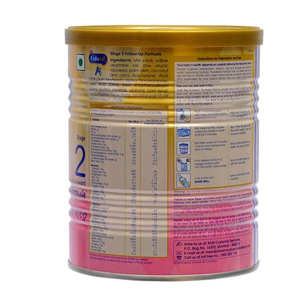 Enfamil Follow Up Formula A+ Stage 2 (6-12 Months) Powder 400 gm-Tin - Baby And Infant Supplements