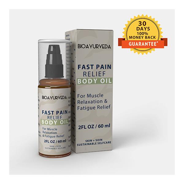 Bioayurveda Fast Pain Relief Body Oil 60 ml - Massage Oils
