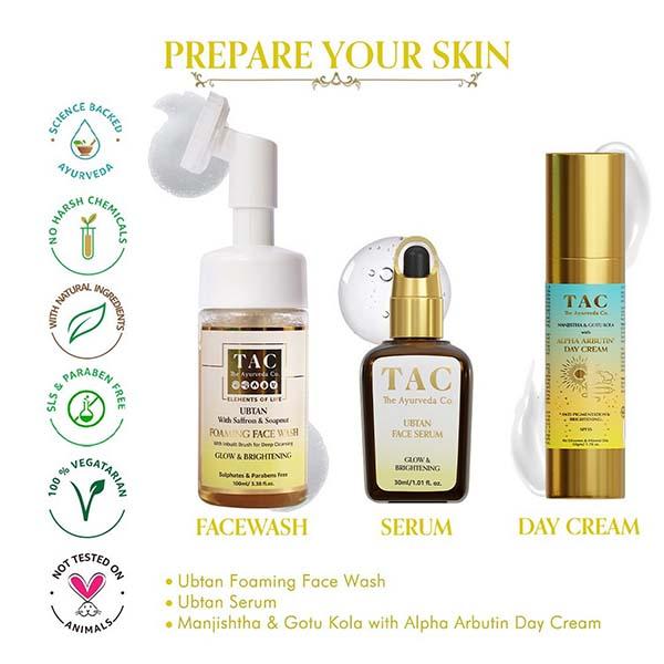 TAC The Ayurveda Co. Ubtan Face Serum 30 ml - Personal Care (Ayush)