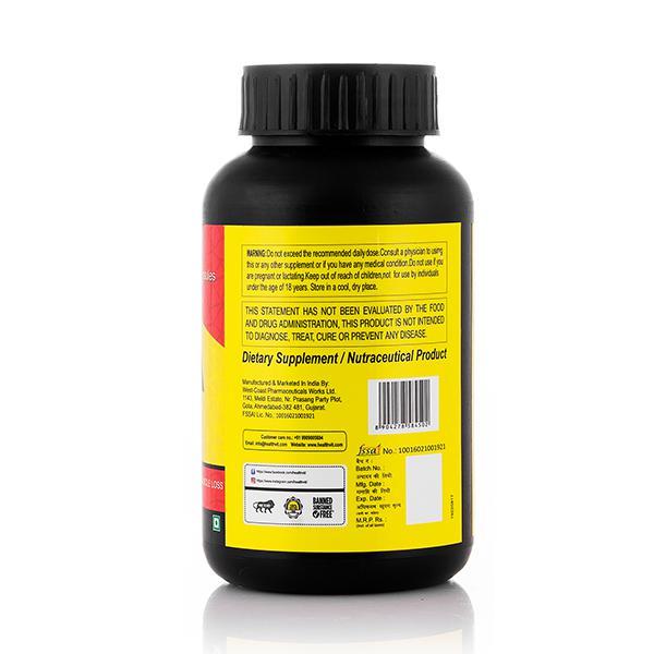 HealthVit Fitness BCAA Capsules 60's - Bcaa Supplements