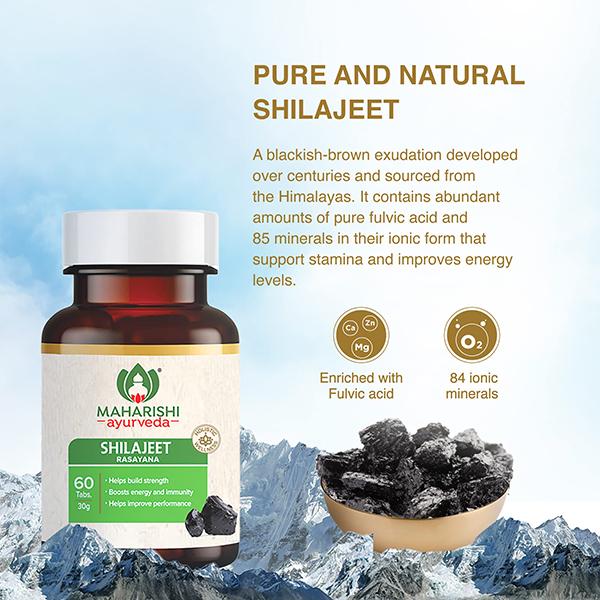 Maharishi Ayurveda Shilajeet Rasayana Tablet 60's - Speciality Medicines
