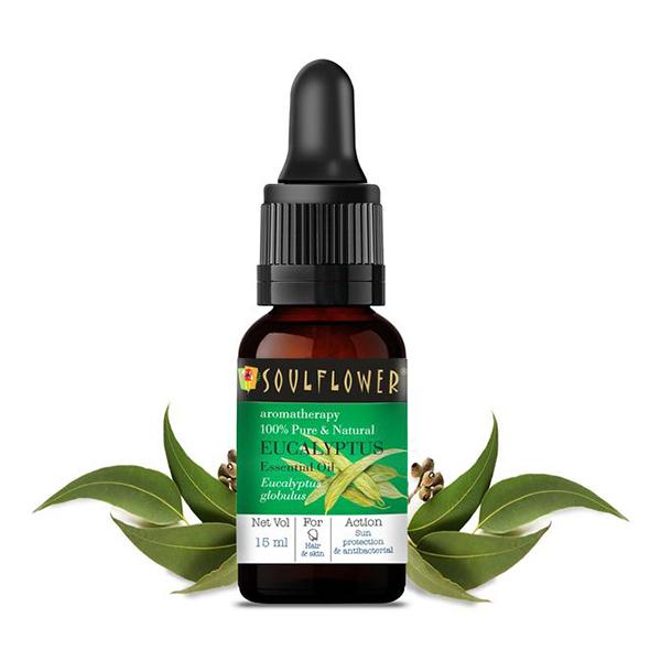 Netmeds | Soulflower Essential Oil - Eucalyptus 15 ml