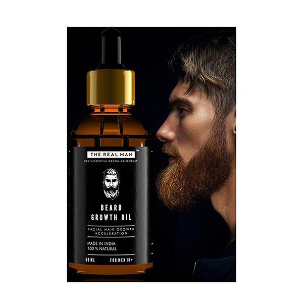 The Real Man Beard Growth Oil 50 ml - Beard Oil