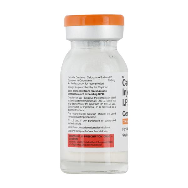 Cerom 750mg Injection 1'S - Bacterial Infections-Cep