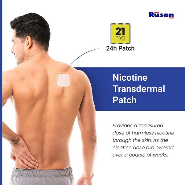 2baconil TTS30 21mg Nicotine Transdermal Patches (Pack of 4 x 7's) (N) - Nicotine Gums/Lozenges