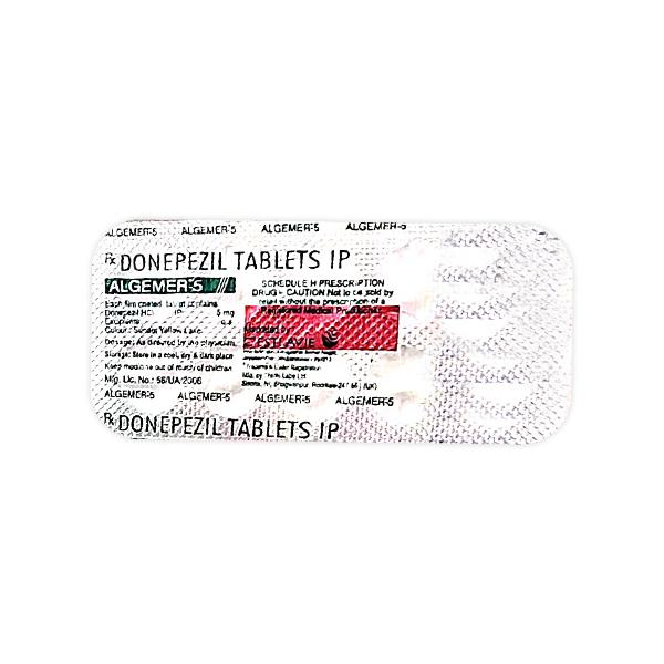ALGEMER 5 Tablet 10's - Alzheimer-Neu