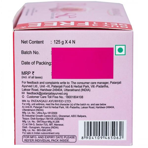 Patanjali Body Cleanser - Rose (Buy 3 Get 1 Free) 125 gm - Face Wash & Cleansers