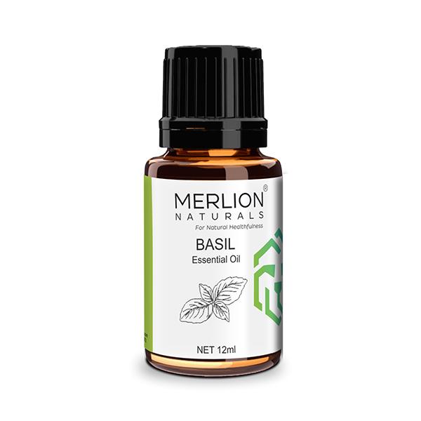 Merlion Naturals Essential Oil - Basil 12 ml