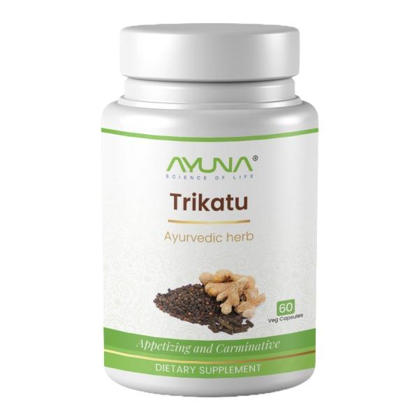 Netmeds | Ayuna Trikatu Veg Capsule 60's