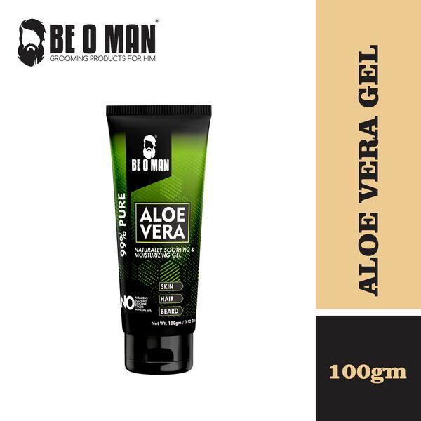 Beoman Multi Functional Aloe Vera Gel 100 gm - Shaving Creams