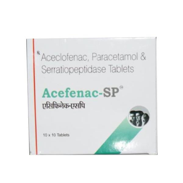 Acefenac SP Tablet 10'S - Pain relief-Nsa