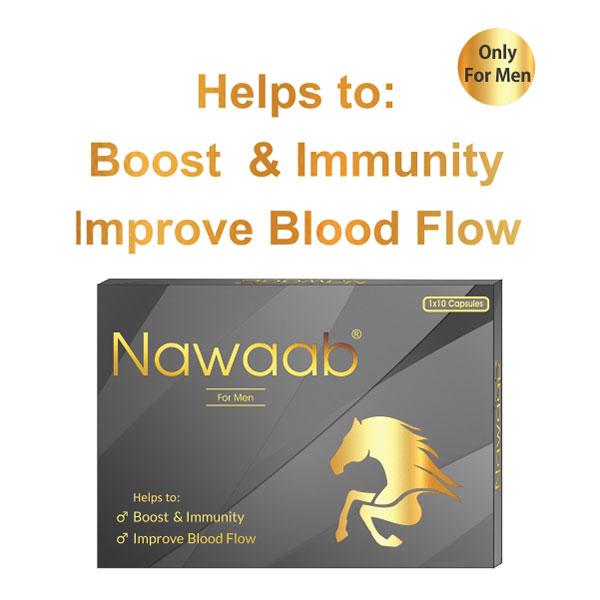 Le-Vanza Nawaab Capsule for Men 10's - Sexual Healthcare