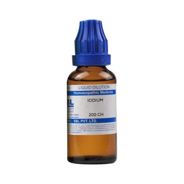 SBL Iodium 200 Liquid 30 ml - Dilutions