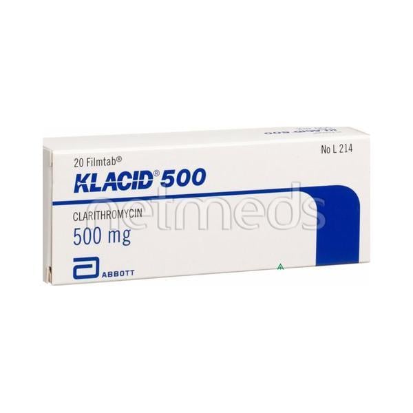 Klacid 500mg Injection 1's - Bacterial Infections-Mac