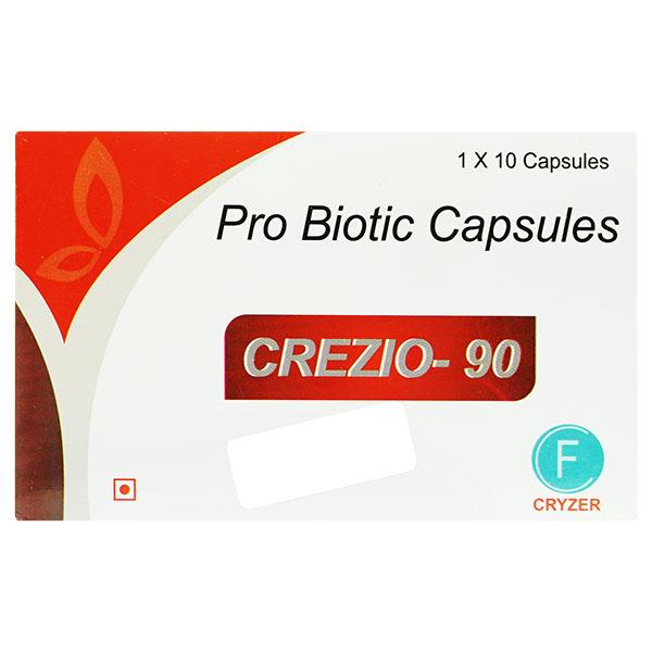 CREZIO 90 Capsule 10's - Diarrhoea-Ant