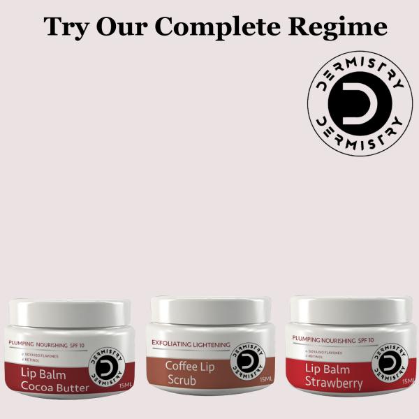 Dermistry Plumping Nourishing SPF 10 Lip Balm - Cocoa Butter 15 ml - Lip Balms