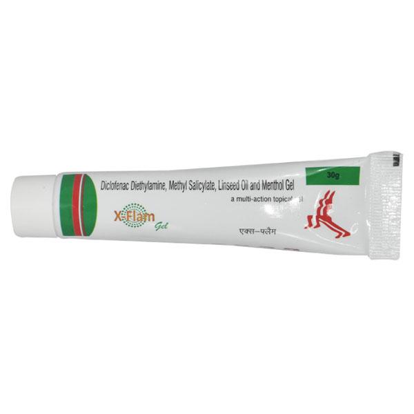 X FLAM Gel Gel(Topical) 30gm - Pain relief-Nsa