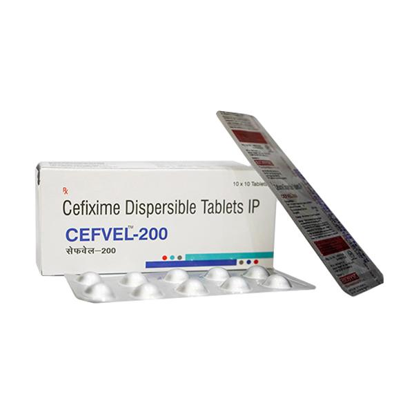 CEFVEL 200 Dispersible Tablet 10's - Bacterial Infections-Cep