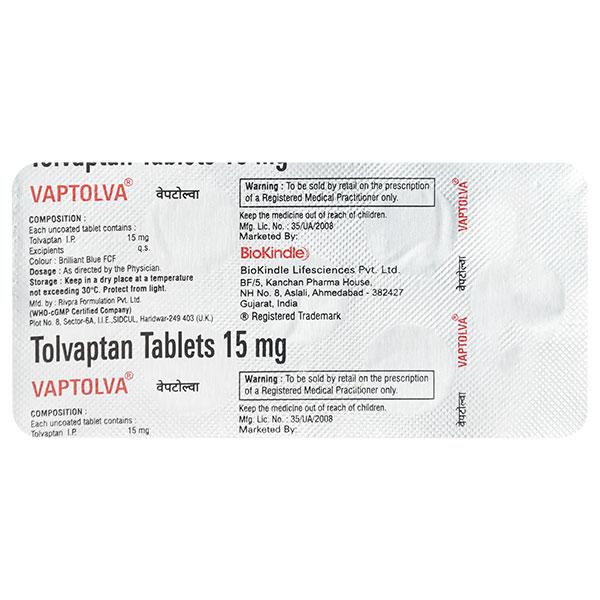 VAPTOLVA Tablet 7's - Heart Failure-Oth
