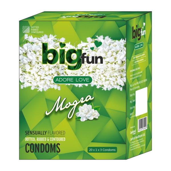 Netmeds | Bigfun Condoms - Mogra 3's