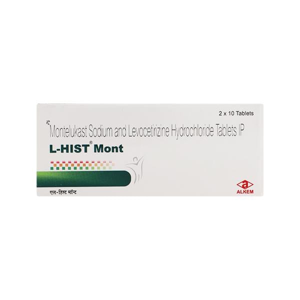 L Hist Mont 10/5mg Tablet 10'S - Allergies-Ant