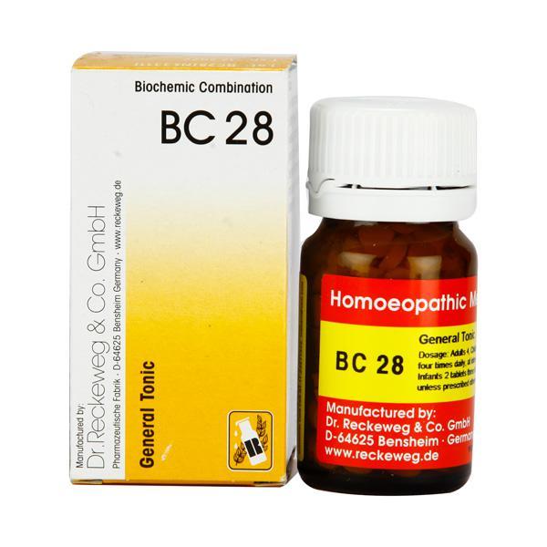 Netmeds | Dr. Reckeweg BC 28 Tablet 20 gm