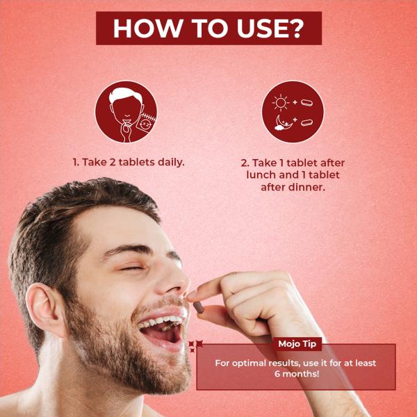 Mojocare Hard & Up Tablet 60's - Speciality Medicines