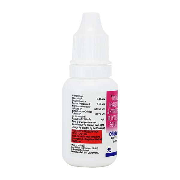 Oflokem D Eye/Ear Drops 10ml - Eye Infections-Eaa