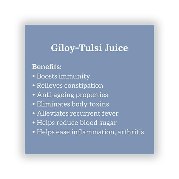 Stemveda Giloy-Tulsi Juice 1 litre - Giloy