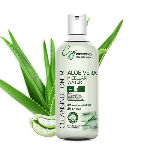 Netmeds | CGG Cosmetics Aloe Vera Micellar Water- for All Skin Types 300 ml