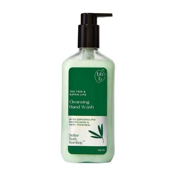 Netmeds | BBB Better Body Bombay Cleansing Hand Wash- Tea Tree & Kaffir Lime 300 ml