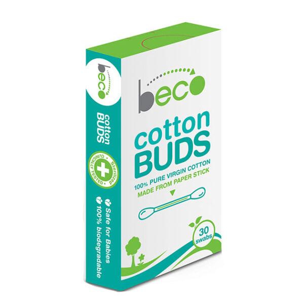 Beco Cotton Buds with Paper Stick (30 Swabs ) 15's - Cotton Buds & Balls