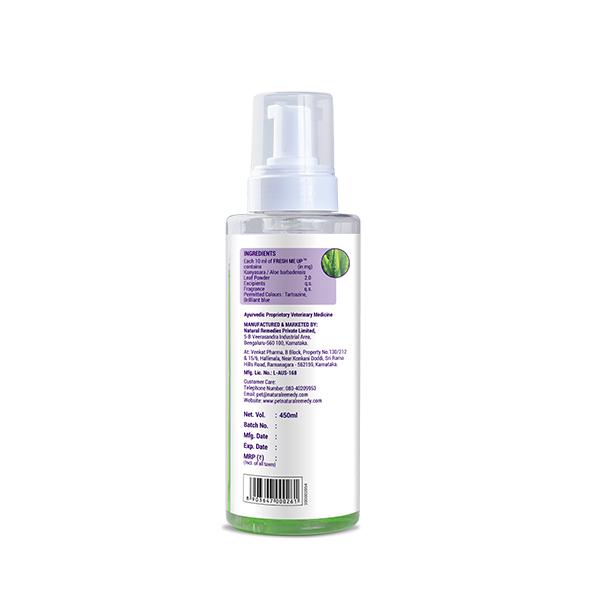 Natural Remedies Fresh Me Up Mild Waterless Foam Cleanser 450 ml - Pet Grooming