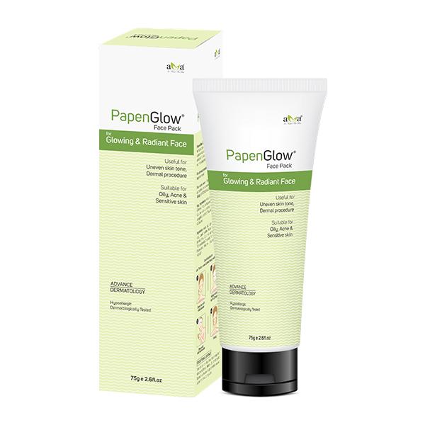 Netmeds | Vegetal PapenGlow Face Pack for Oily, Acne & Sensitive Skin 75 gm