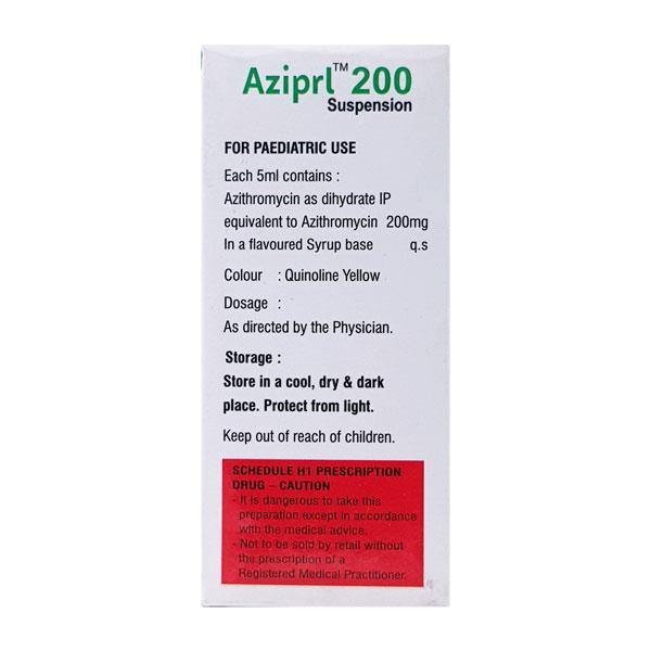 AZIPRL 200 Suspension 30ml - Bacterial Infections-Mac