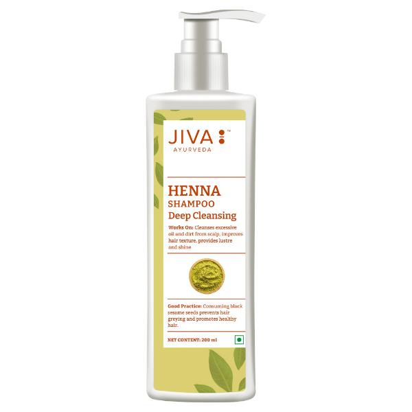 Netmeds | Jiva Ayurveda Hair Shampoo - Henna 200 ml
