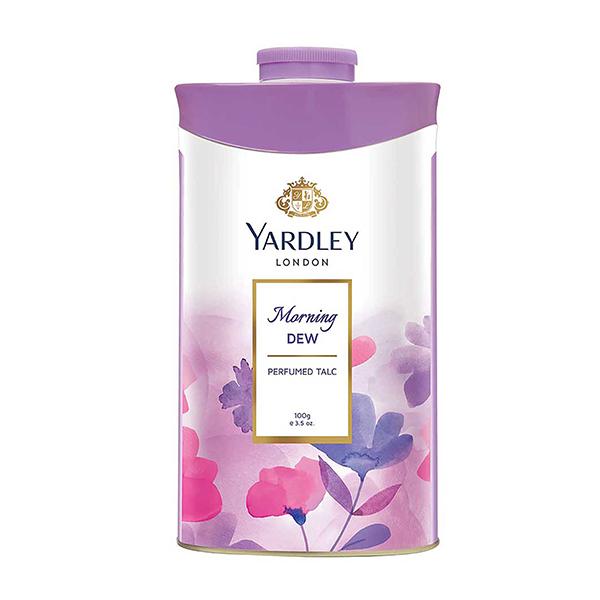 Netmeds | Yardley London Perfumed Talc - Morning Dew (100 gm + 50 Free) 150 g