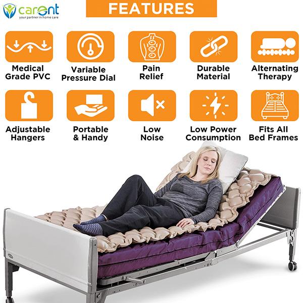 Carent Alternating Bubble Mattress With Pump (QDC303) - Device - S