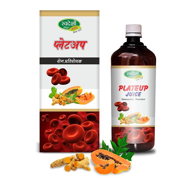 Netmeds | Swadeshi Ayurved Plateup Juice 400 ml