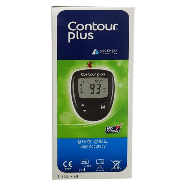 Contour Plus Blood Glucose Monitor with Strips 10's - Blood Glucose Monitors/Strips