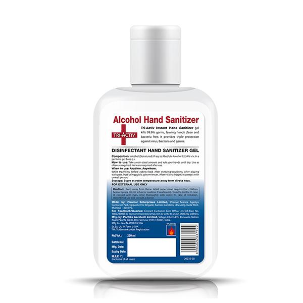 Tri-Activ Instant Hand Sanitizer 250 ml - Hand Sanitizer