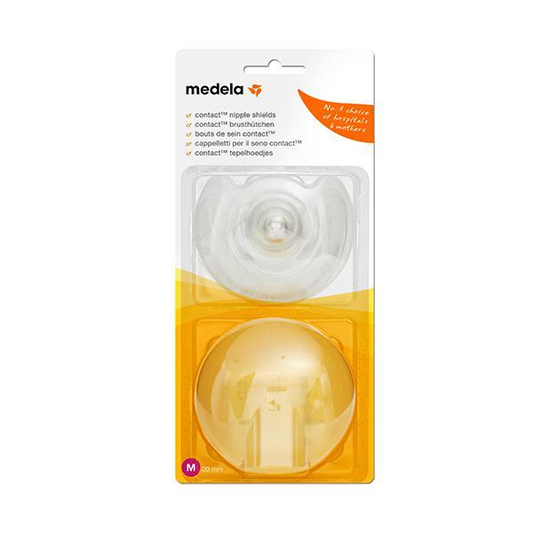Medela Contact Nipple Shields (M) 2's - Breast Pads & Shields