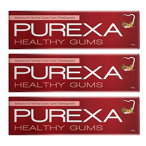 Netmeds | Purexa Healthy Gum Care Herbal Toothpaste (Pack of 3 x 100 gm) 1's