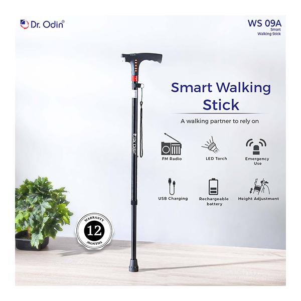 Dr. Odin Smart - Walking Stick (GB-819) - Wheelchairs & Walking Sticks