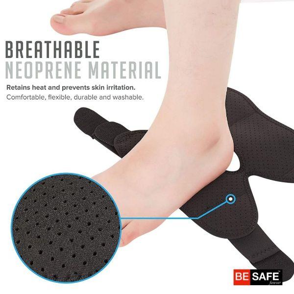 Be Safe Forever Ankle Support Neo Compression Protection (Pack of 2) (L) - Ankle/Foot Supports