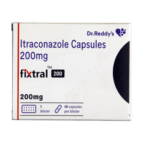 Fixtral 200mg Capsule 10'S - Fungal Infections-Anf