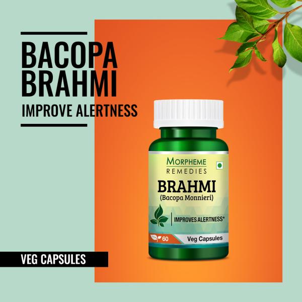 Morpheme Remedies Brahmi (Bacopa Monnieri) Veg Capsule 60's - Vital Health