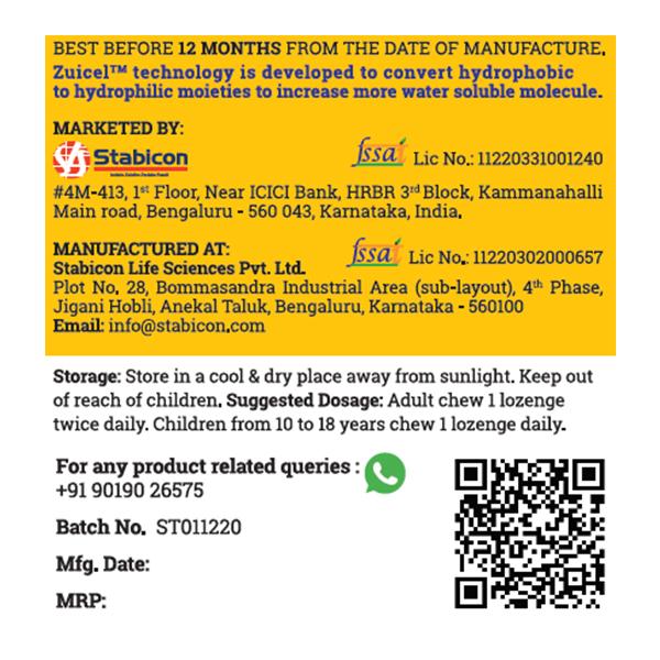 CD4-Shield Lozenges - Natural Flavour 30's - Sore Throat Lozenges